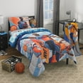 thumbnail image 5 of Space Jam Kids Silky Soft Plush Throw Blanket, 40 x 50, Gray and Orange, Warner Bros, 5 of 6