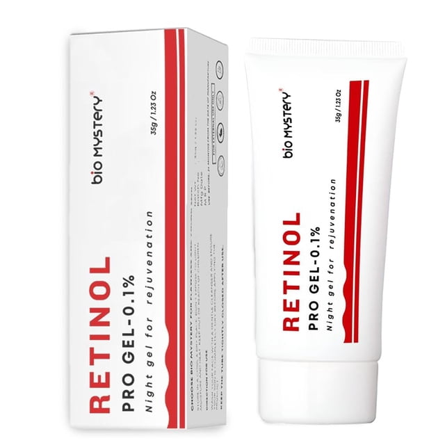 Gel de Retinol 0.1 Vitamin A Tratamiento de Cicatrices y Manchas de Edad para Reparar Líneas Finas y