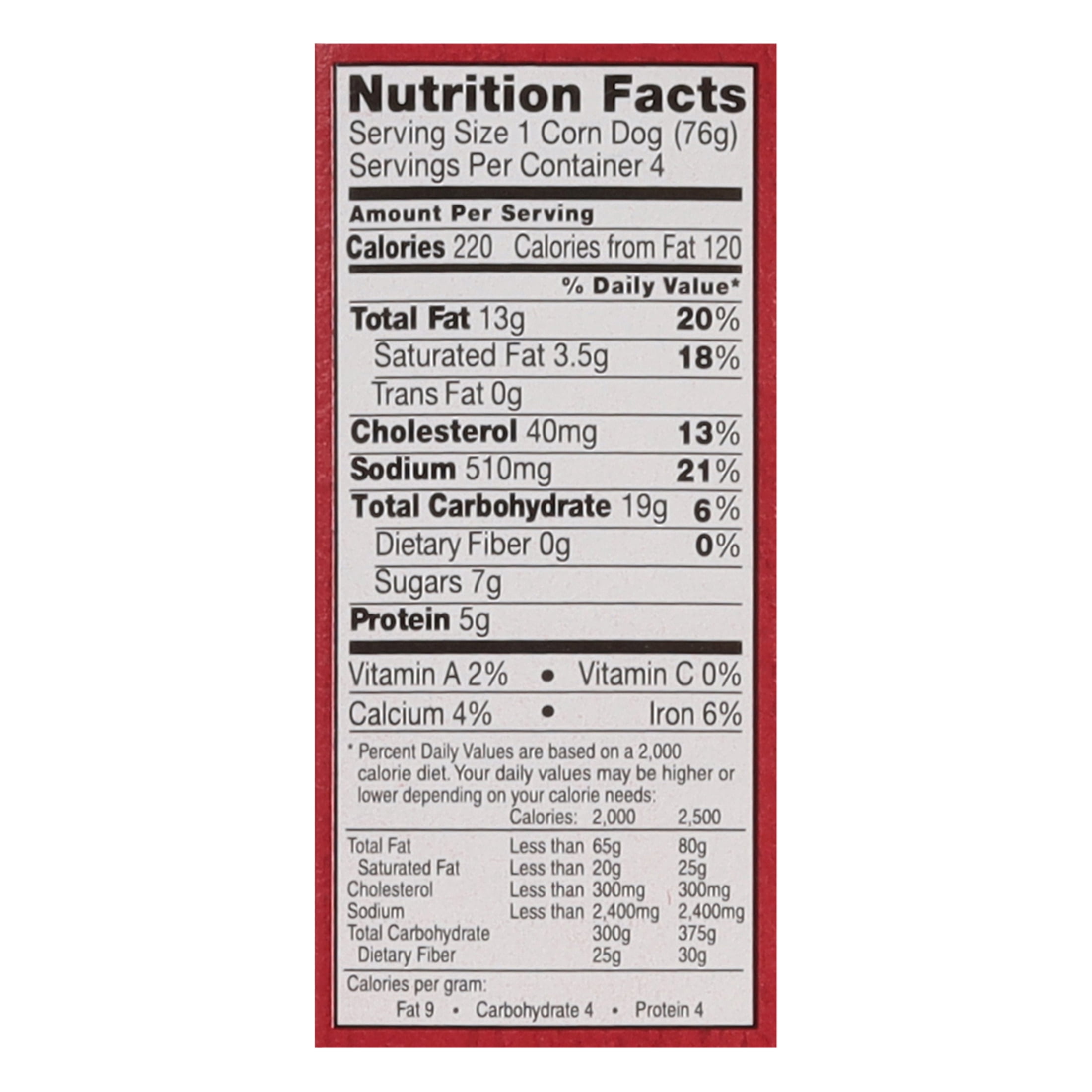 Bar-S Classic Corn Dogs, 4-Count