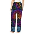 thumbnail image 3 of Fotbe Indian Mandalas Dragonfly Women's Pajama Pants,Sleepwear Pants,Pj Bottoms Drawstring And Pockets-Medium, 3 of 9