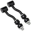 Detroit Axle - Front 2pc Sway Bars for 84-91 Jeep Cherokee, 86-91 Comanche, 84-90 Jeep Wagoneer, 2 Sway Bar End Links 1984 11985 1986 1987 1988 1989 1990 1991 Replacement