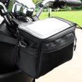 thumbnail image 3 of Soidarity Bolsa para manillar de bicicleta Bolsillos laterales dobles delanteros Organizador de bolsa impermeable Ciclismo Negro Soidarity OD021960-01B, 3 of 6