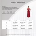 thumbnail image 6 of Haitryli Lyrical Dance Dress for Women Halter Sleeveless Mesh Flowy Tulle Skirt Maxi Long Dress Royal Blue XL, 6 of 6
