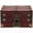 Brown, variant on landege Wooden Chest Box with Lock Decorative Vintage-Style Treasure Box Trinket Box Jewelry Storage Case