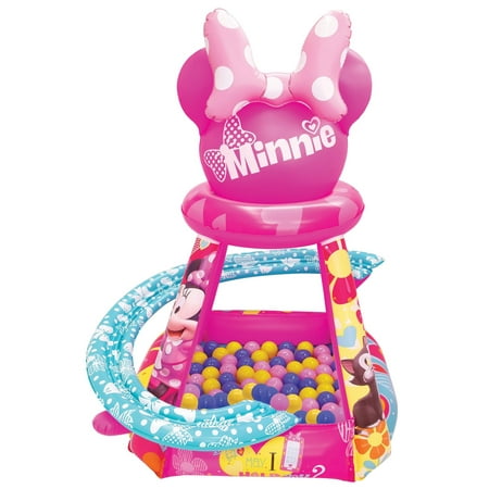 Minnie Mouse Disney Big Hearts and Bows Ball Pit Playland Includes 50 Soft-Flex Balls