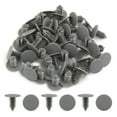 thumbnail image 3 of Unique Bargains 50PCS 9mm Hole Plastic Push Screw Rivet Panel Fixings Clips for Car Auto Vehicle, 3 of 4