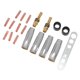 thumbnail image 1 of Welding Tool Metal MIG Welder Tip Welding Tasks Welding Gun Nozzle Set Iron Material Conductive Replacement Part 19Pcs/Set, 1 of 1