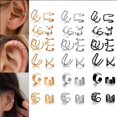 thumbnail image 3 of HAHDAXIA Manchons d'Oreille pour Femmes, Cartilage Sans Perçage, Ensemble de Boucles d'Oreilles à Clip, Manchons d'Oreille Ajustables, Ensemble de Boucles d'Oreilles, Acier Inoxydable, Clip d'Oreille Hélix pour Adolescentes, 3 of 7