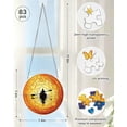 thumbnail image 6 of Acrylic Puzzle Suncatcher 83 Pieces Glowing Haven Sun Catchers Puzzle DIY SunCatchers Puzzles Window Hanging Home Garden Decor, 6 of 9