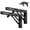 Black, variant on UHIAGREE 2 pack Folding Shelf Brackets,10 Inch L Brackets for Shelves Heavy Duty with Screws