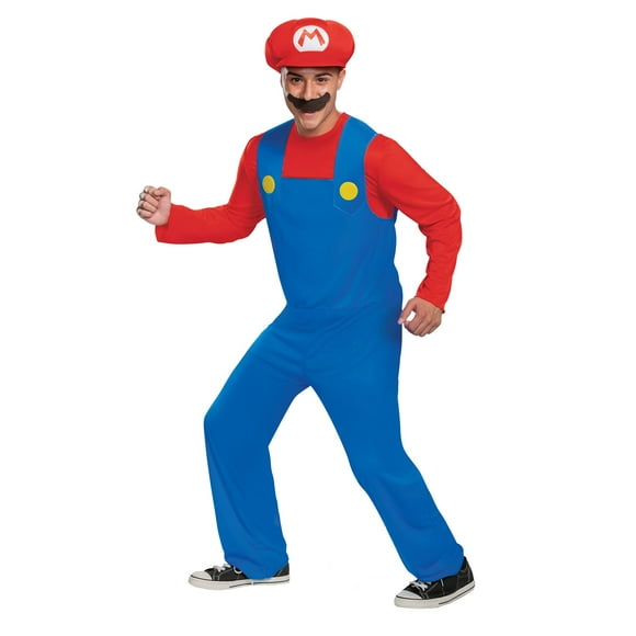 Super Mario Classic Mario Costume for Adults