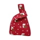 thumbnail image 2 of Bolso de mano de punto para mujer, tipo cartera, informal, con asa, para el hombro, para Navidad rojo, 2 of 9
