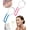 Blue Pink, variant on Manual Hair Removal Tool, Facial Hair Remover Spring Epilator for Women and Men Precision Peach Fuzz Remover for Chin Upper Lip Neck and Cheeks, Gentle and Non-Irritating for Home (Pink)