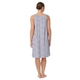 thumbnail image 5 of Aria Women's Sleeveless 40" Cotton Nightgown, Sizes XS-5X, 5 of 8