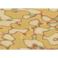 thumbnail image 1 of Ahgly Company Machine Washable Indoor Rectangle Transitional Orange Area Rugs, 7' x 10', 1 of 7