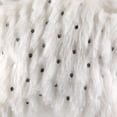 thumbnail image 7 of Northlight Faux Fur Plush Star Christmas Ornaments - 4.75" - White - Set of 4, 7 of 7