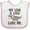 White and Pink, variant on Inktastic Lola and Lolo Love Me Cute Boys or Girls Baby Bib