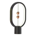 thumbnail image 1 of Lámpara de equilibrio magnética táctil con interruptor en el aire, lámpara de mesita de noche recargable Negro, 1 of 8