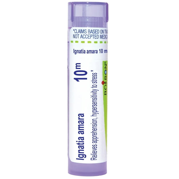 Boiron Ignatia Amara 10M, Homeopathic Medicine for Apprehension, Hypersensitivity To Stress, 80 Pellets