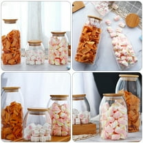 FRCOLOR  Sealed Jar Food Storage Container Kitchen Containers Tea Jars Canisters Flour