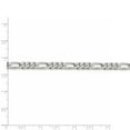 thumbnail image 4 of 925 Sterling Silver 5.5mm Figaro Chain; 20 inch; Lobster Clasp; for Adults and Teens; for Women and Men, 4 of 5