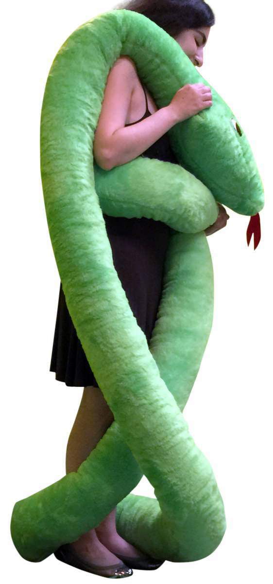 big stuffed animal snake