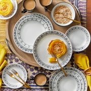Corelle Cusco 16-Piece Glass Dinnerware Set (Service for 4)