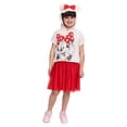 thumbnail image 5 of Disney Girls Minnie Mouse Hooded Cosplay Dress, 2-Piece, Sizes 4-16, 5 of 10