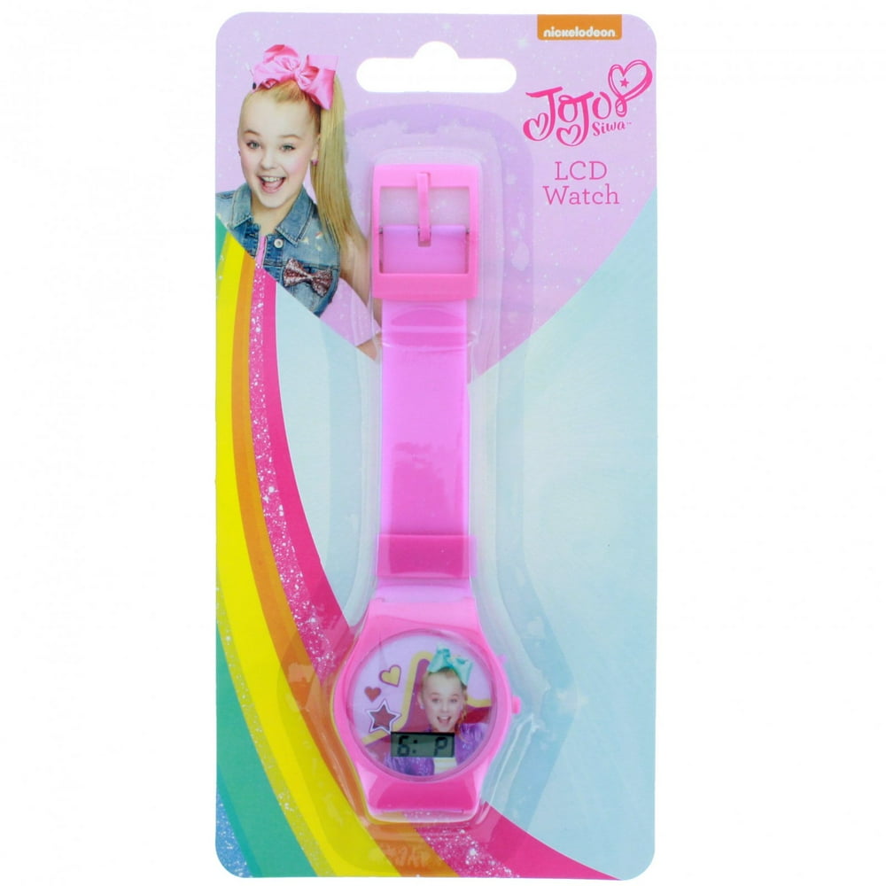 Accutime - JoJo Siwa LCD Kids Watch (Pink) - Walmart.com - Walmart.com