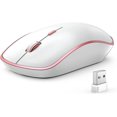 thumbnail image 1 of JOYACCESS 2.4G Slim Wireless Silent , Portable Wireless Computer  with 5 Adjustable DPI Levels, USB Mice for Desktop, Notebook, , Chromebook, PC (Green), 1 of 9