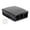 Black, variant on Yajisi ABS Computer Case Enclosure Protective Shell Box For Raspberry Pi 4B Black Desktop Micro Form Factor Accessory Receptacle Unit 11x8x4 inches Design[cite: 1]