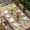 Green, variant on Rustic Vegetable Garden Table Cloths for 3 Foot Rectangle Tables, Vintage Farmhouse Plants Beige Patio Waterproof Elastic Fitted Tablecloths, Washable Rectangular Table Cover for Camping