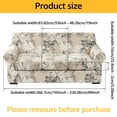 thumbnail image 3 of 4 Pieces Stretch Sofa Cover 3 Seater Couch Cover Printed Sofa Slipcover with 3 Separate Cushion Covers Washable Sofa Slip Covers for Living Room Home with Pets and Kids BrioTek, 3 of 10