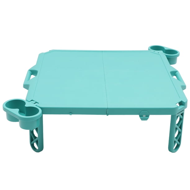 1 mesa de camping portátil, plegable, ligera y para exteriores.