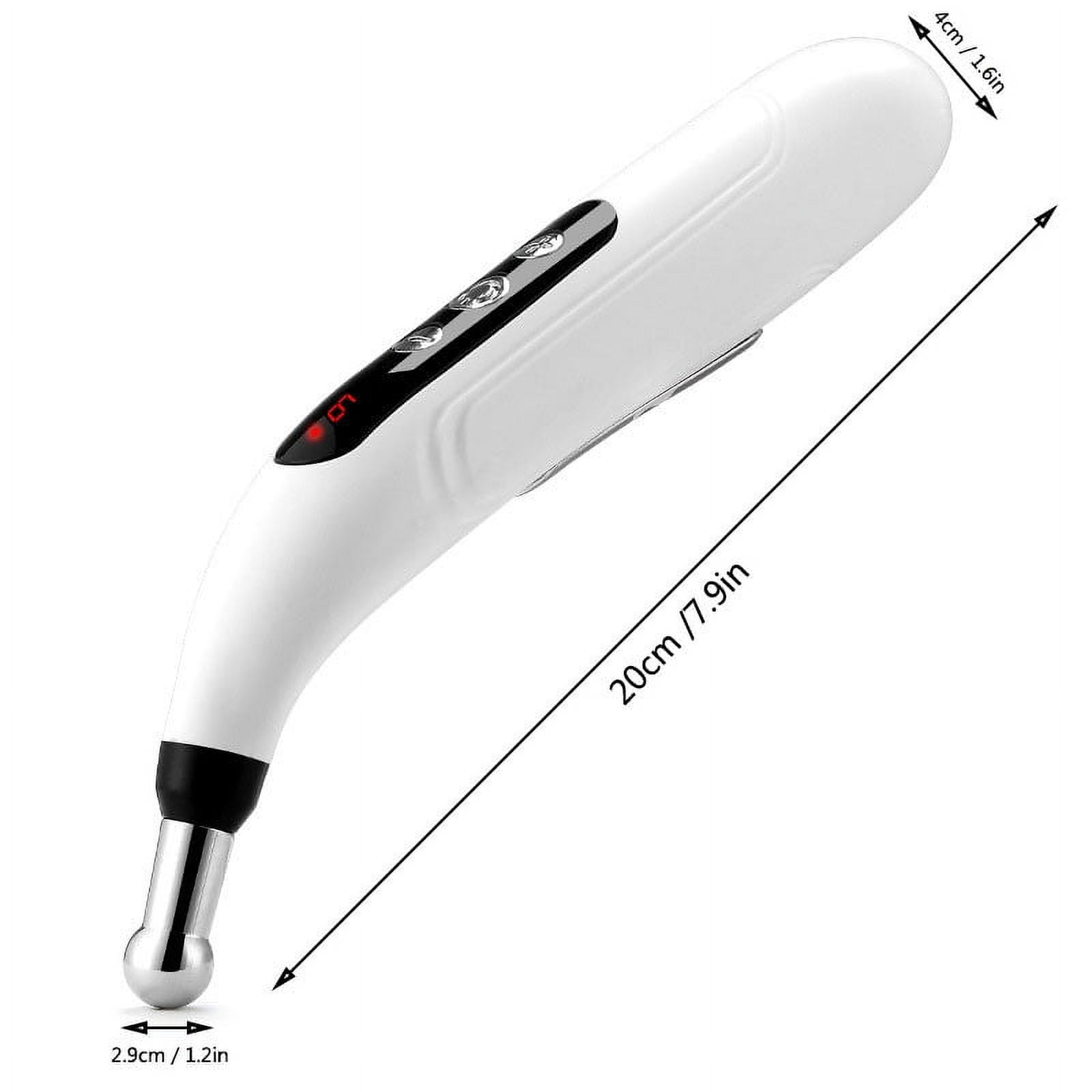OugPiStiyk Mini Massager for Muscles, Rechargeable Pen Electronic Acupoint Dredging intelligent Acupoint Searching and Tendon Pulling Physiotherap instrument