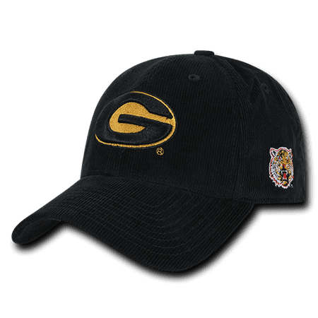 NCAA Grambling State Tigers University Structured Corduroy Baseball Caps Hats