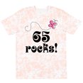 thumbnail image 3 of Inktastic 65th Birthday 65 Rocks T-Shirt, 3 of 5