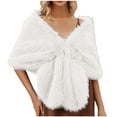 thumbnail image 2 of Utoimkio Women's Warm Long Shawl Winter Wraps Large Scarves Soft Triangle Scarf, 2 of 7