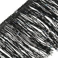 thumbnail image 3 of Uxcell 1 Yard of 4" Black Sequin Fringe Trim DIY Tassel Trim, (2.95 ft/0.9m), 3 of 6