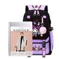thumbnail image 5 of Hello Kitty Kuromi Laptop Backpack Cute Cinnamoroll Travel Hiking Backpack for Women Casual Large Bookbag 18 Inch, 5 of 7