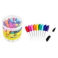 thumbnail image 1 of SKKSTATIONERY Marqueurs Effaçables à Sec, Mini, Couleurs Assorties, 36 Unités, 1 of 2