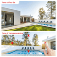 thumbnail image 4 of "2pcs Cámara De Seguridad Exterior Wifi Hd 8mp Belug Blancas ", 4 of 5