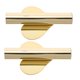 thumbnail image 5 of COMPUKAS 2Ud Jarrón Colgante De Metal Dorado Para Pared Con Y Adhesivo Para Hogar, 5 of 8