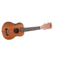 thumbnail image 3 of Ukelele Soprano/Concierto/Tenor Principiante 21/23/26 pulgadas Vintage Hawaiano marrón Yuyangstore Ukeleles para principiantes, 3 of 8