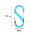 thumbnail image 2 of Petits Clips Métalliques Double Ressort Porte-Câbles Outil de Boucle Porte-Clés, 2 of 5