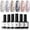 Sparkling Brilliance, variant on Modelones Glitter Gel Nail Polish Set, 6 Colors Sparkle Silver Gold Pink Gel Polish Kit, Chrome Platinum Soak Off Gel Nail Polish Set for Manicure Nail Art DIY Salon Home Gifts