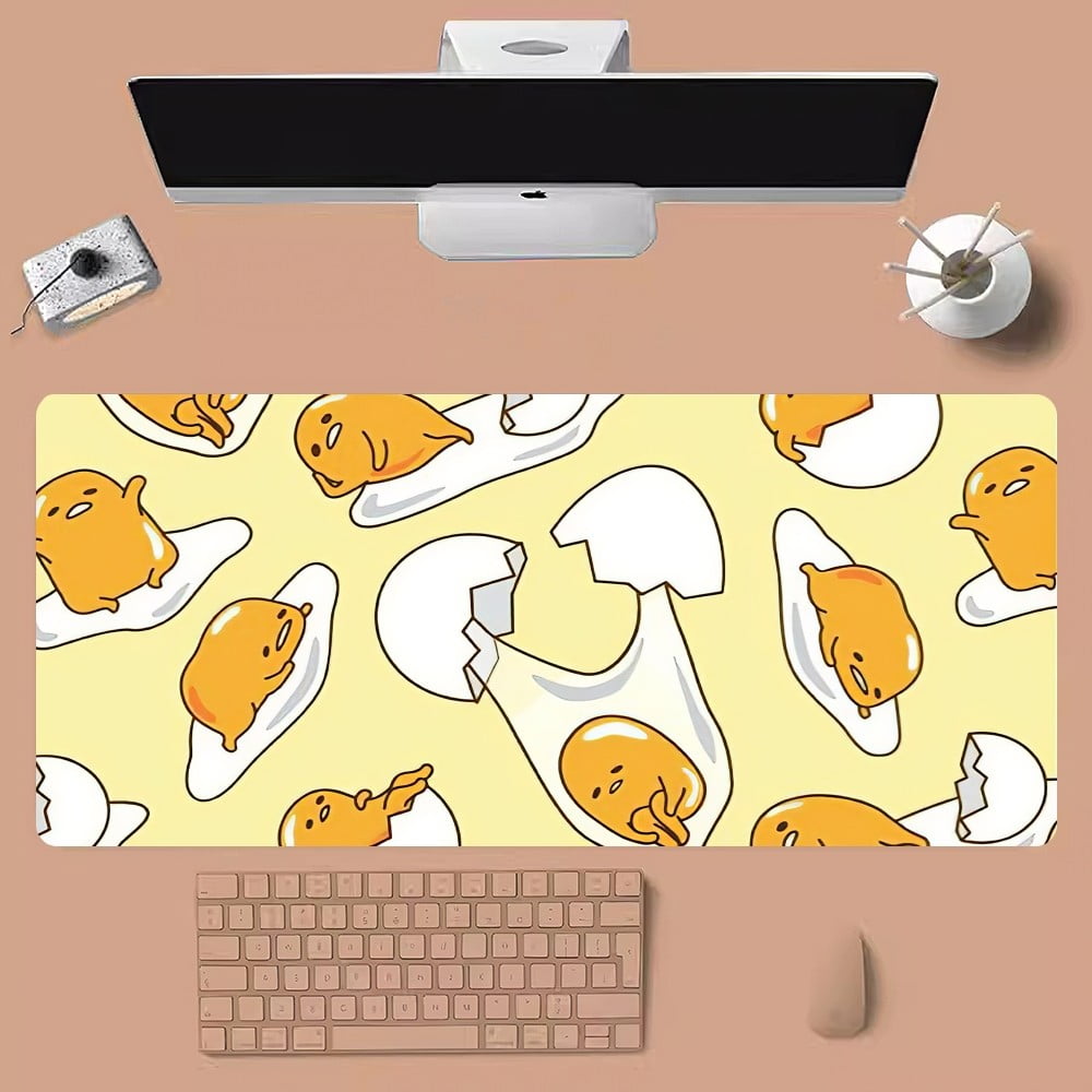 Sanrio Gudetama Mousepad Large Gaming Compute Gamer PC Keyboard