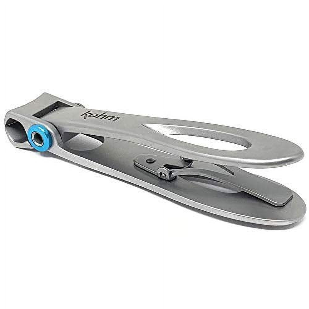 Kohm CP-120L Nagelzange Für Dicke Fuß- & Fingernägel – Hebeldesign, 5 Mm Backenöffnung, Für Senioren & Herren