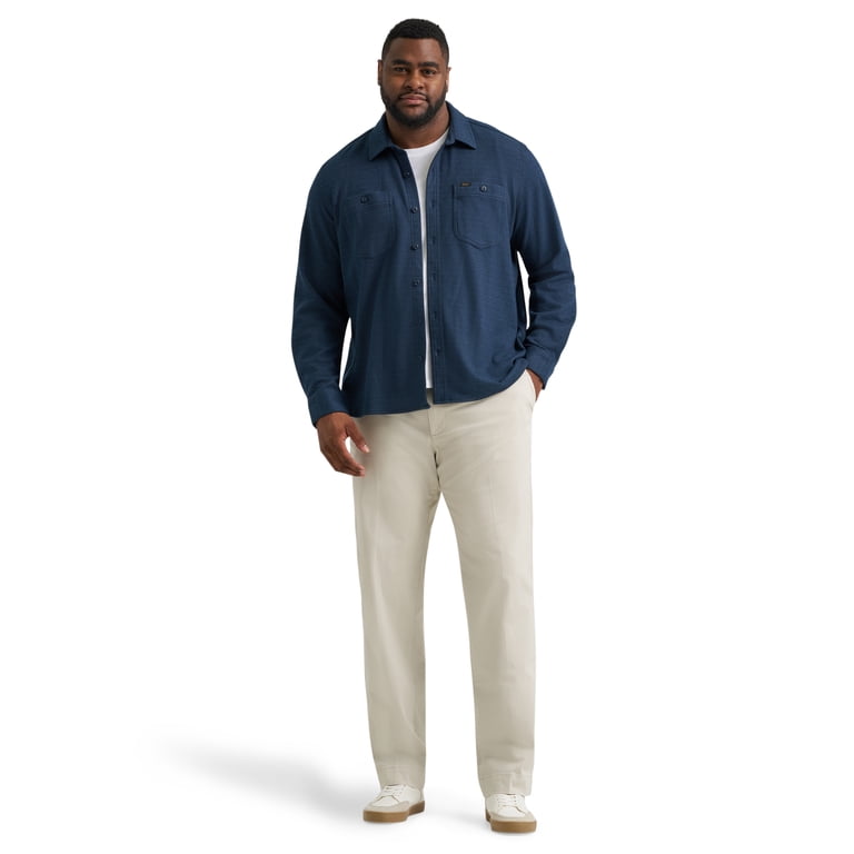 Lee Men's Big & Tall Extreme Comfort Flat Front Pant photo 2