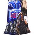 thumbnail image 2 of Roman Wrestler Reigns Throw Blanket Portable Air Conditioner Blanket King Size Blankets Soft Fleece Flannel Bedding Gifts Plush for Couch,Sofa,Bed Room Decor 40"X50", 2 of 8